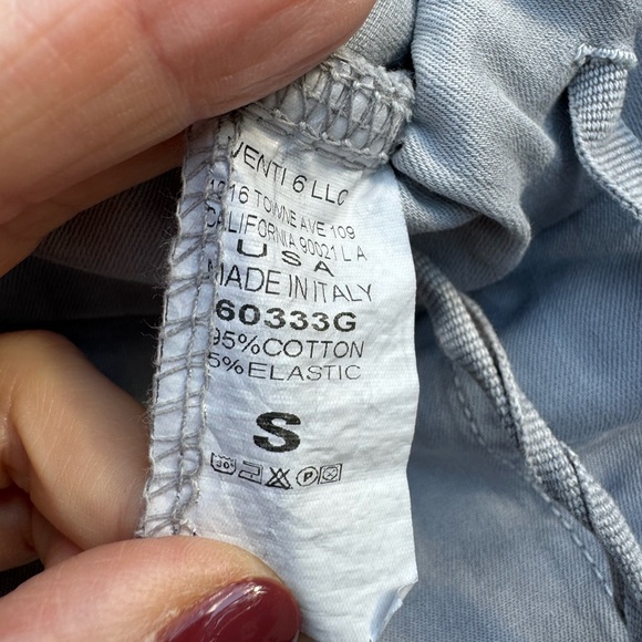 Venti6 Women’s Joggers size small grey w frayed hem line detail - Picture 7 of 9